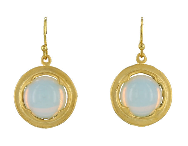 GOLD FRAME FRENCH WIRE / OPALITE