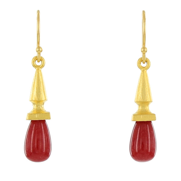 TAOS FRENCH WIRE / RED JADE