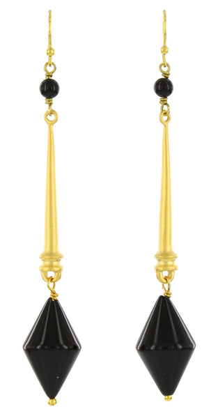 BRANCUSI FRENCH WIRE / BLACK ONYX