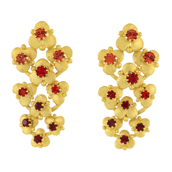 SMALL WISTERIA DROP / RUBY