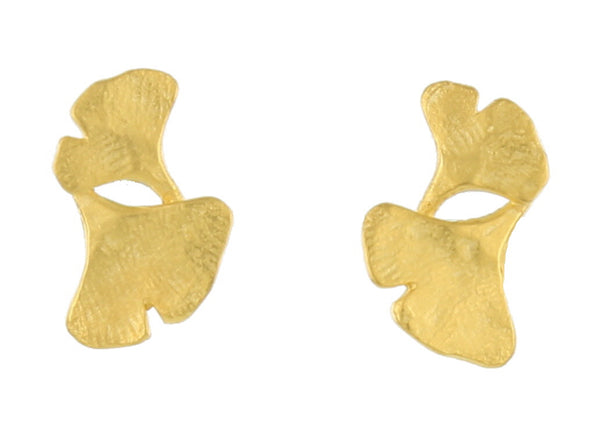 SMALL GINGO STUDS