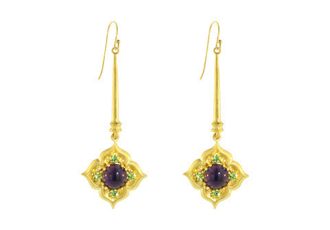 SMALL GOTHIC DROPS / AMETHYST