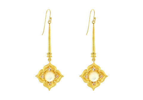SMALL GOTHIC DROPS / MOTHER OF PEARL