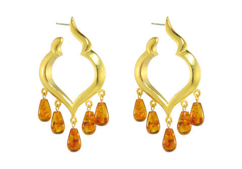 MARRAKECH HOOPS / AMBER