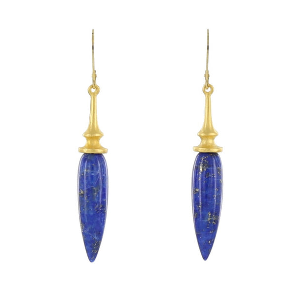 LONG POINTED DROP / LAPIS
